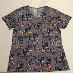 Halloween Scrub top